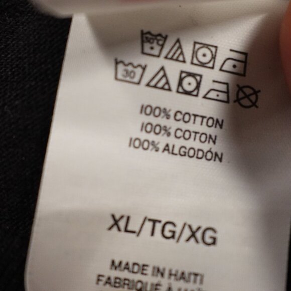 Legend Rich Vos Graphic Tee XL Black Hanes 100% Cotton Comedian Merch - Picture 4 of 7